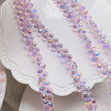 Load image into Gallery viewer, Rose Shimmer Crossbody Phone Strap