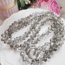 Load image into Gallery viewer, Dark Shimmer Crossbody Phone Strap