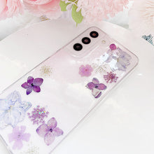 Load image into Gallery viewer, Purple Hues Floral Phone Cover