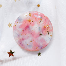 Load image into Gallery viewer, Orange with Blue Streaks Phone Grip