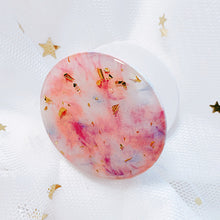 Load image into Gallery viewer, Orange with Blue Streaks Phone Grip