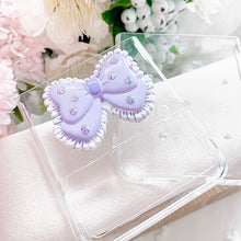 Load image into Gallery viewer, Purple Bow Phone Cover