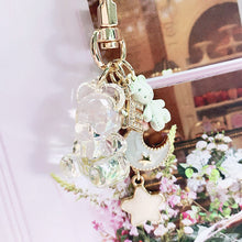 Load image into Gallery viewer, My Little Teddy Bear Bag Charm - Beige White