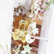 Load image into Gallery viewer, My Little Teddy Bear Bag Charm - Yellow
