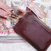 Load image into Gallery viewer, Lace Pink Bow Cardholder