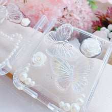 Load image into Gallery viewer, Butterflies and Pearls Phone Cover