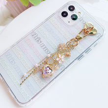 Load image into Gallery viewer, Purple Heart Phone Charm
