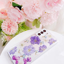 Load image into Gallery viewer, Violet Floral Phone Cover