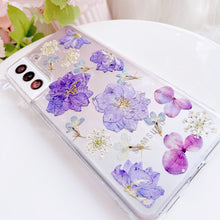 Load image into Gallery viewer, Violet Floral Phone Cover