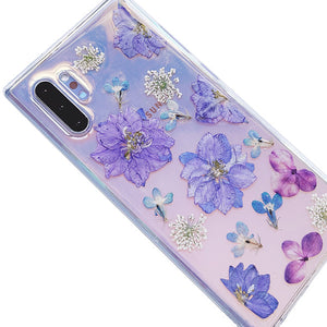 Custom Design - Violet Floral Phone Cover