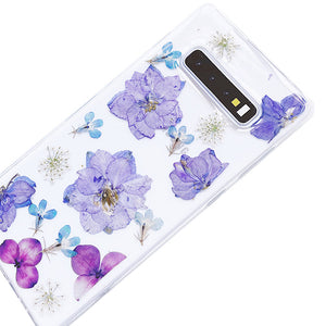 Custom Design - Violet Floral Phone Cover