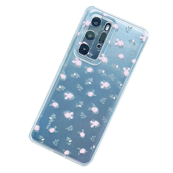 Flower Printed Phone Cover
