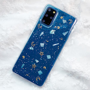 Moon Transparent Phone Cover