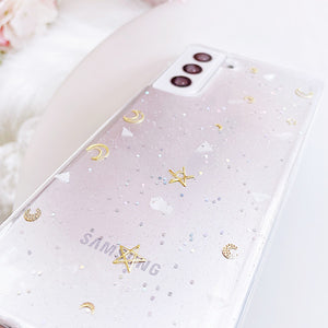 Moon Transparent Phone Cover