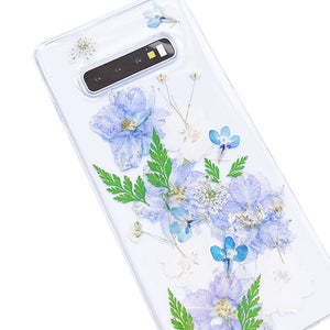 Custom Design - Elegance Blue Floral Phone Cover