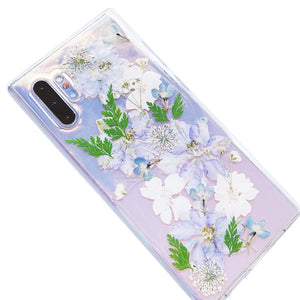Custom Design - Elegance Blue Floral Phone Cover