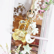 Load image into Gallery viewer, My Little Teddy Bear Bag Charm - Yellow
