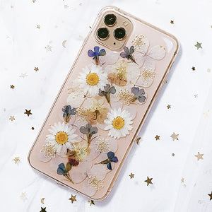 Mixed Flowers Transparent Phone Cover