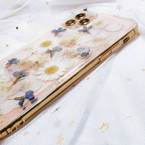 Mixed Flowers Transparent Phone Cover