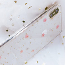 Load image into Gallery viewer, Little Flowers Transparent Phone Cover

