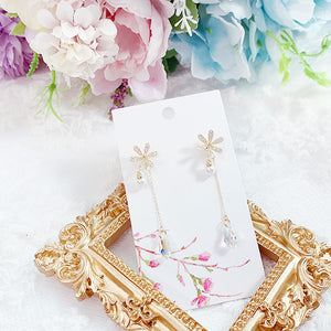 Floral Drips Earring
