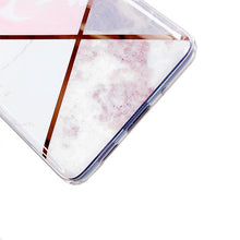 Load image into Gallery viewer, Pink Marble Lines Phone Cover
