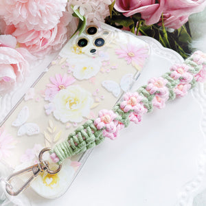 Day Day's Short Flower Phone Strap