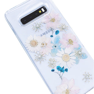 Custom Design - Pearly Flowers Floral Phone Cover