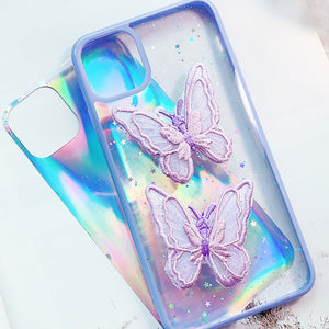 Dancing Butterflies Transparent Phone Cover
