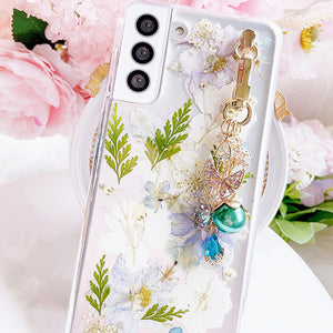 Forest Purple Phone Charm