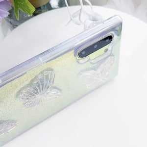 Glittery Butterflies Phone Cover