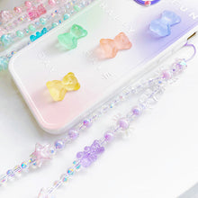 Load image into Gallery viewer, Gummy Stars Beaded Phone Charm
