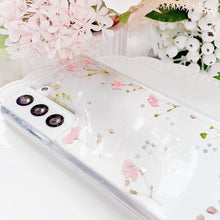 Load image into Gallery viewer, Petite Pink Floral Phone Cover
