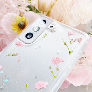 Petite Pink Floral Phone Cover