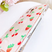 Load image into Gallery viewer, Strawberries and Cherries Phone Cover
