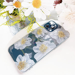 White Flower Phone Cover