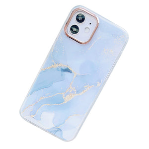 Blue Cracks Phone Cover