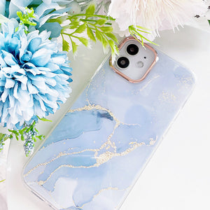 Blue Cracks Phone Cover