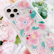 Load image into Gallery viewer, Pearly Flower Prints Phone Cover
