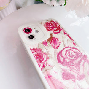 Painting Roses I Phone Cover