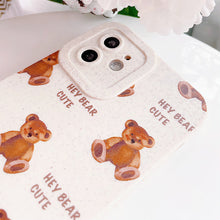 Load image into Gallery viewer, Hey Cute Bear Phone Cover
