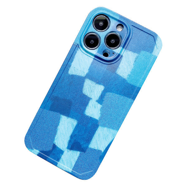 Jeans Fabric Print Phone Cover