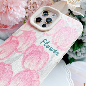 Flower Canvas Phone Cover