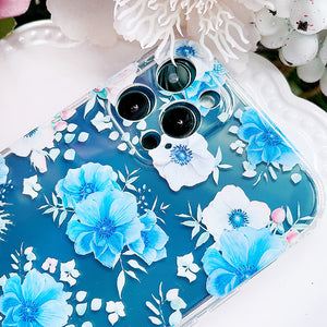 Blue Blossom Phone Cover