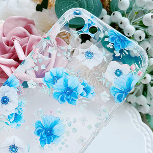 Blue Blossom Phone Cover