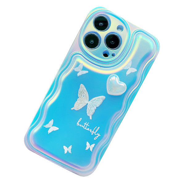 Frosted Butterfly Phone Cover